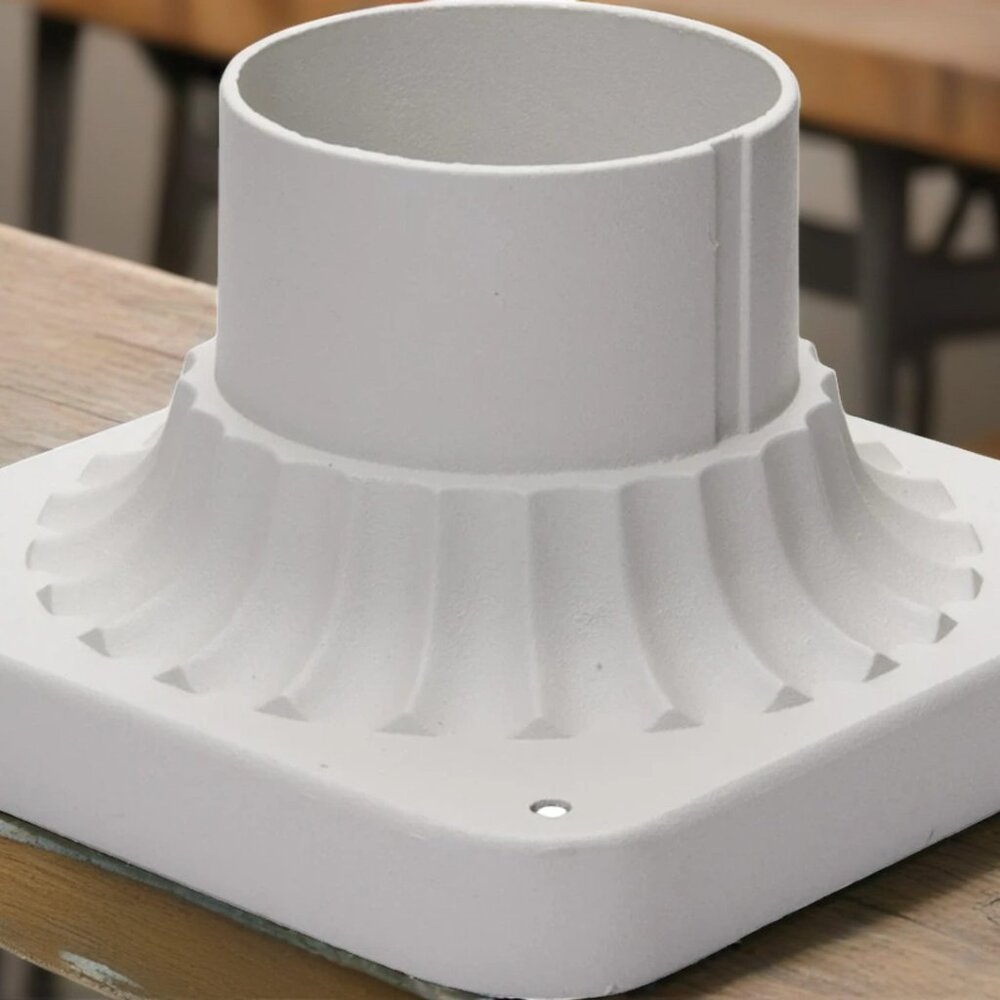 Maxim Lighting 2001WT Pier Mount, White